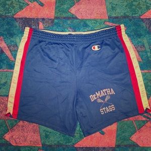 Vintage DeMatha Stags Champion Shorts